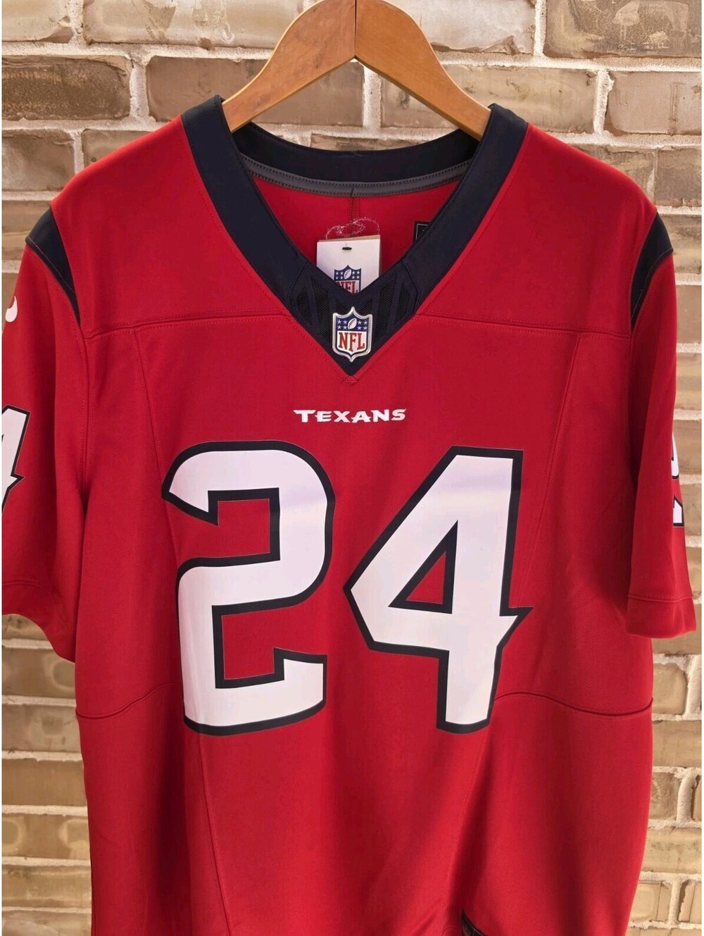 NWT Nike Houston Texans Derek Stingley Jr #24 Jersey Men XL NFL On Field Red
